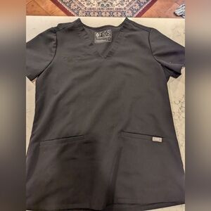 FIGS Casma top, black, small